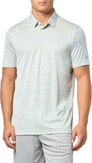adidas Men's Ultimate365 Jacquard Polo Shirt