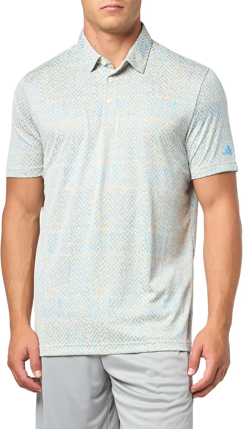 adidas Men's Ultimate365 Jacquard Polo Shirt