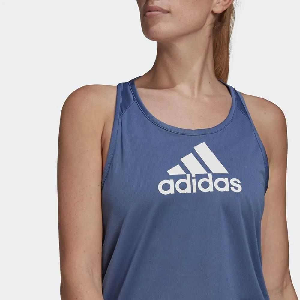 adidas Women's Aeroready Designed 2 Move Logo Sport Tank Top