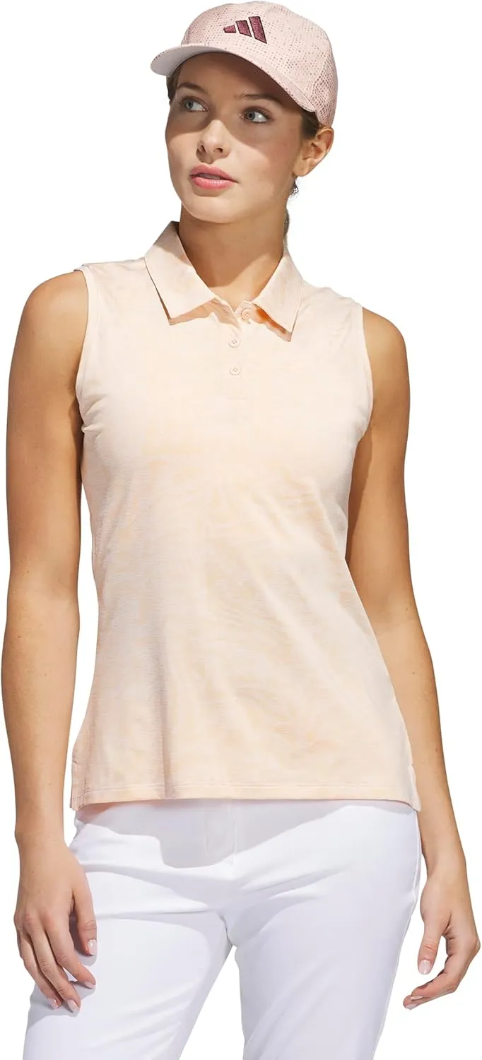 adidas Women's Ultimate365 Jacquard Polo Shirt