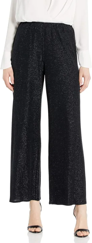 Alex Evenings Women's Straight Leg Dress Pant for Mother of The Bride, Elegant Party Outfit (Petite and Regular Sizes)