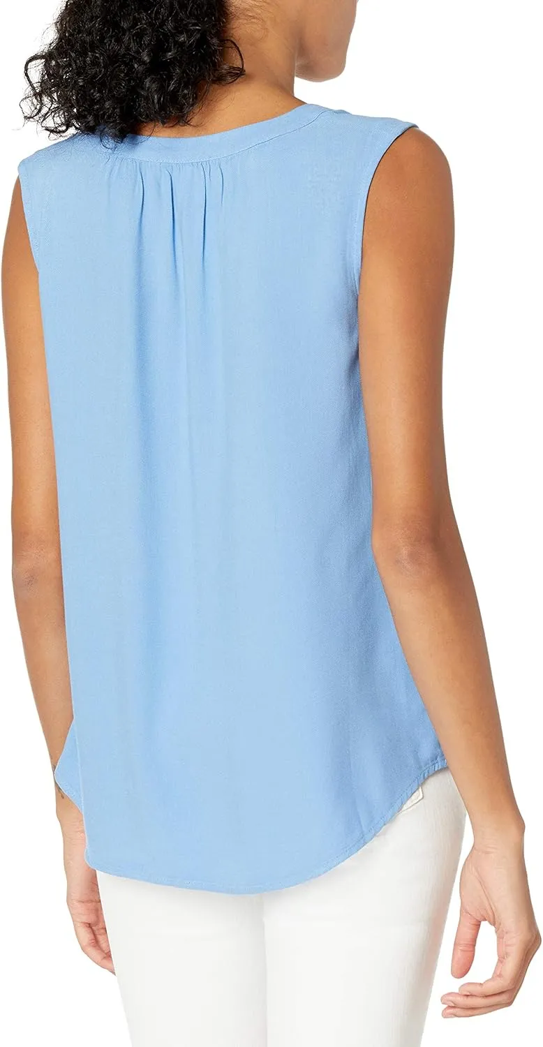 Amazon Essentials Women's Sleeveless Woven Shirt
