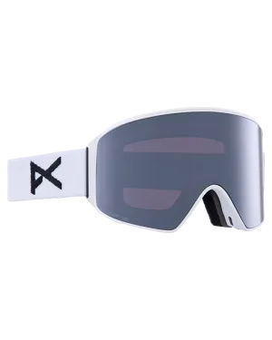 Anon M4 Cylindrical Snow Goggles   Bonus Lens   Mfi® Face Mask - White/Perceive Sunny Onyx Lens