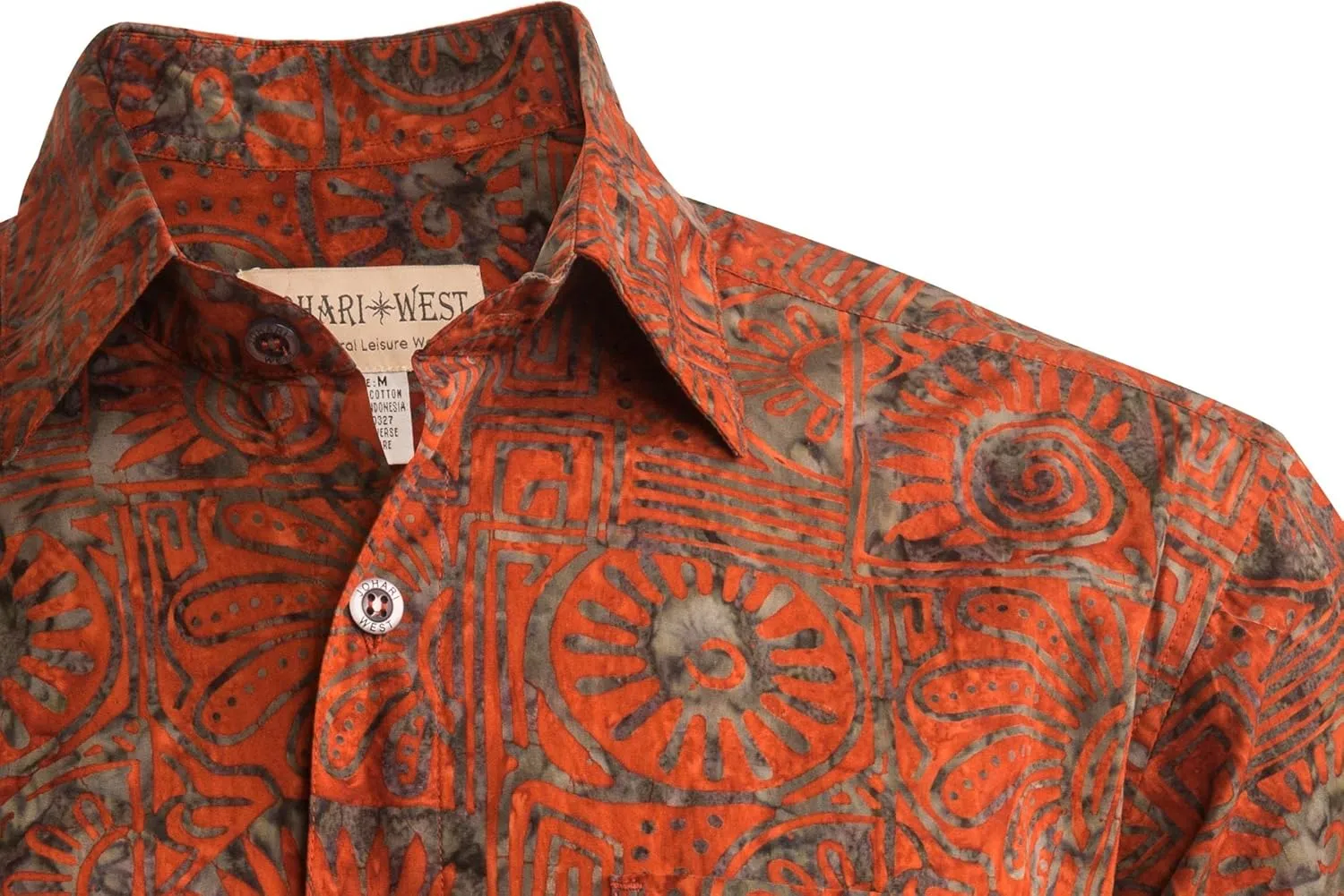 Antigua Summer Tropical Hawaiian Batik Shirt