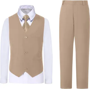 Boys Suits for Kids Formal Dress Suit Set Complete Outfit