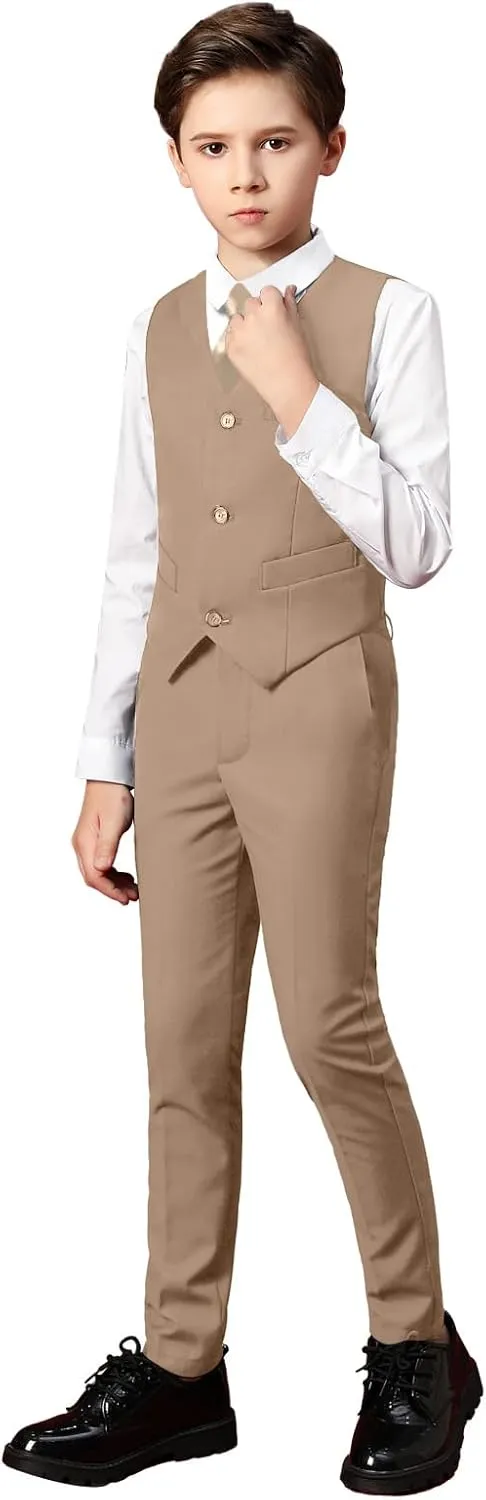 Boys Suits for Kids Formal Dress Suit Set Complete Outfit