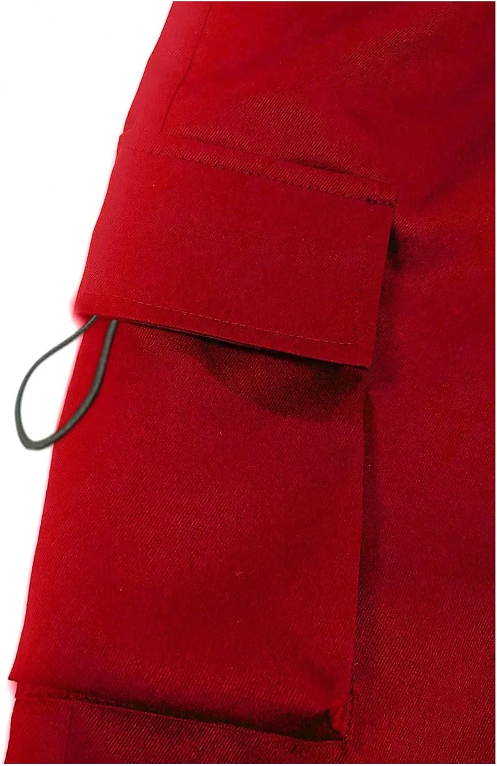 Boy's Wide Leg Cargo Pants Drawstring Waist Baggy Track Pants Trousers Streetwear