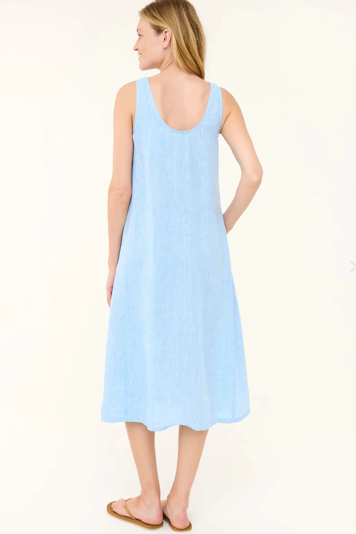 Brenda Dress - Blue Chambray