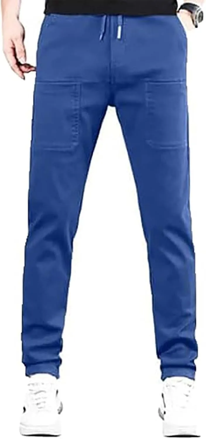 Cargo Pants for Men High Stretch Multi Pocket Durable Trousers Breathable Plus Size Comfort Fit Stretch Cargo Pant