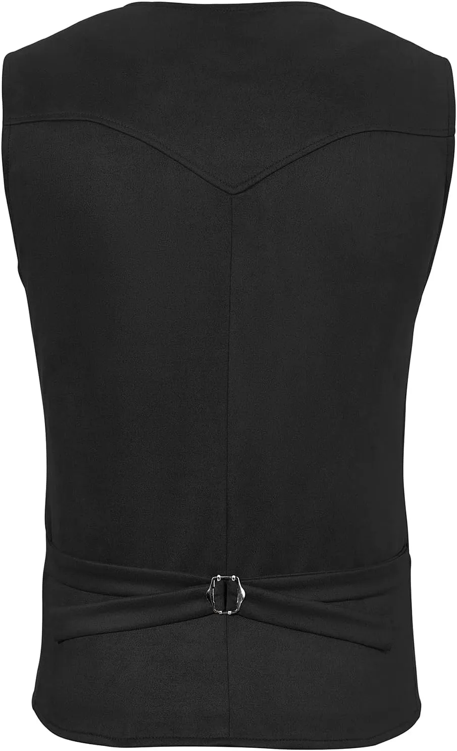 Century Star Men's Vests Casual Suit Vests Dress Western Wear Cowboy Wedding Slim Fit Waistcoat Renaissance Pirate Medieval