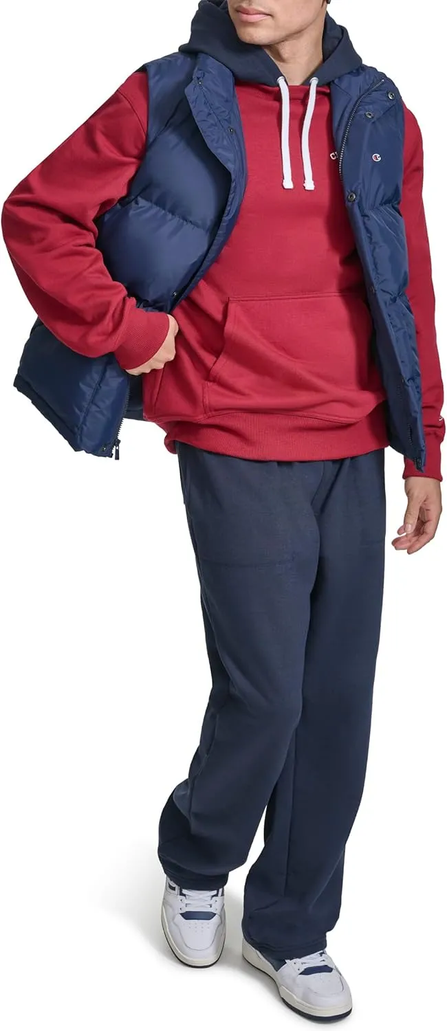 Champion Men's Puffer Vest with Logo