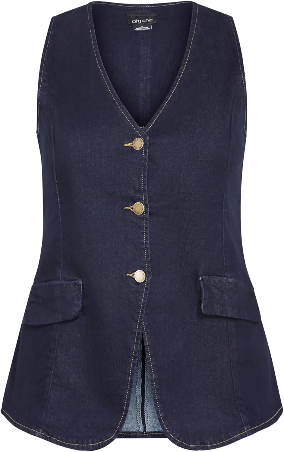 City Chic Women's Plus Size Vest - August