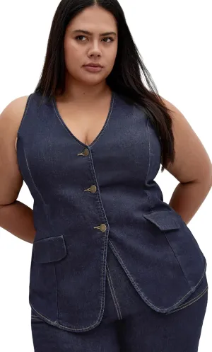 City Chic Women's Plus Size Vest - August