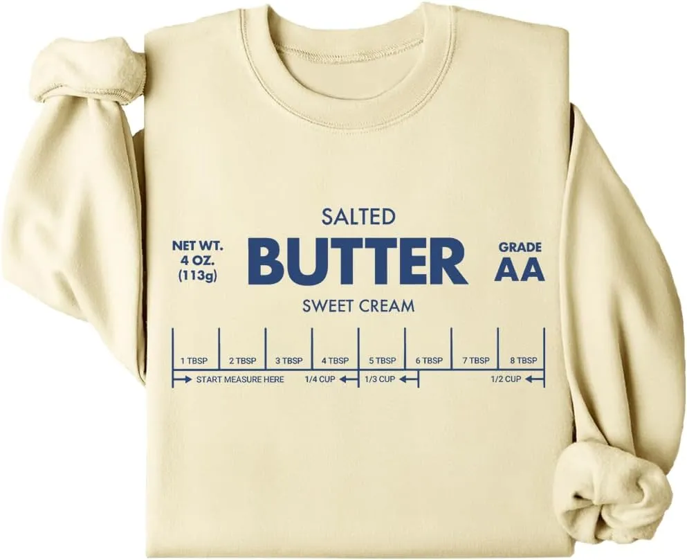 DarkJoy Salted Butter Shirt and Sweatshirt