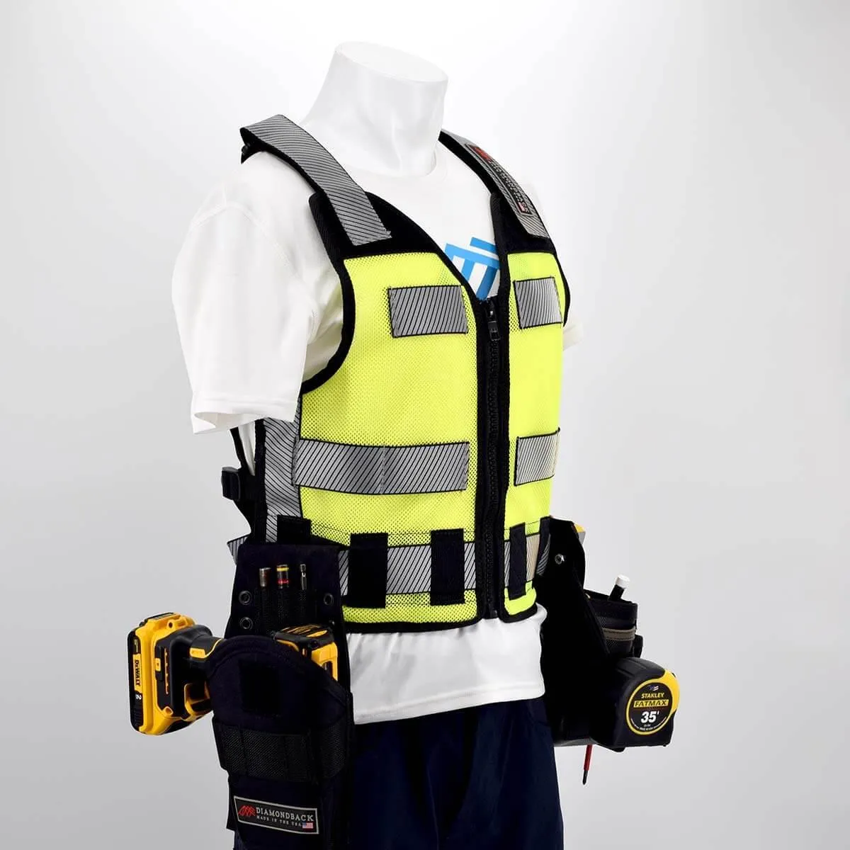 DiamondBack Toolbelts | High Viz 701 Vest