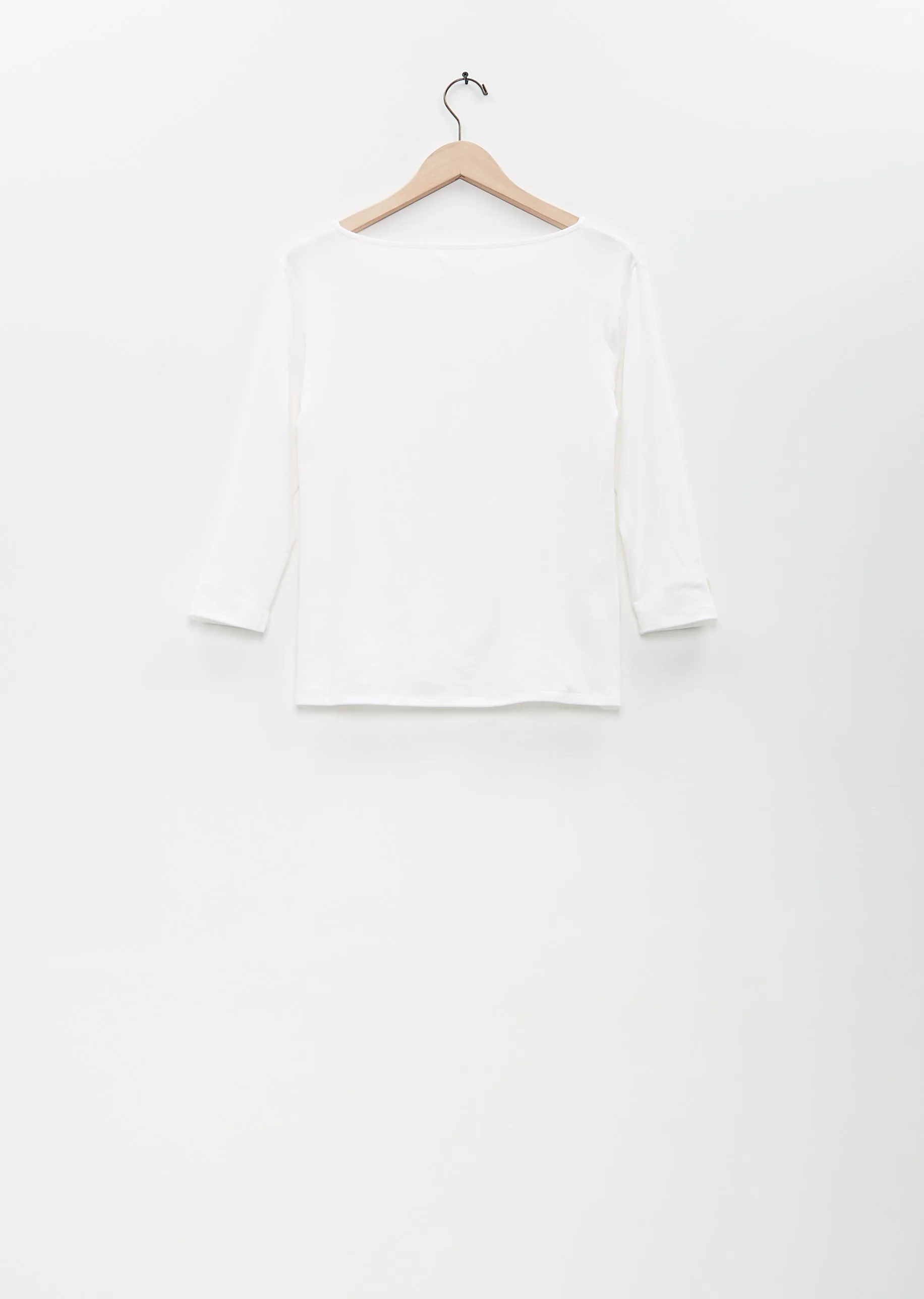 Didion Rib Tee — White