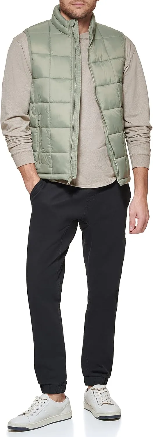 Dockers Men's Dockers Men's Box Quilted Puffer Vest