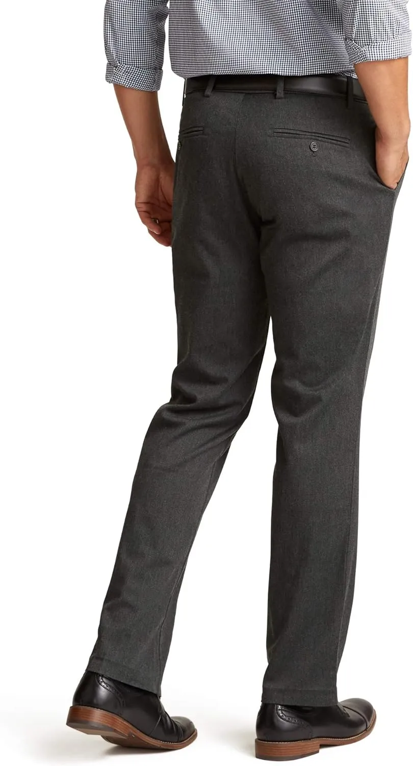 Dockers Men's Straight Fit Signature Lux Cotton Stretch Khaki Pant