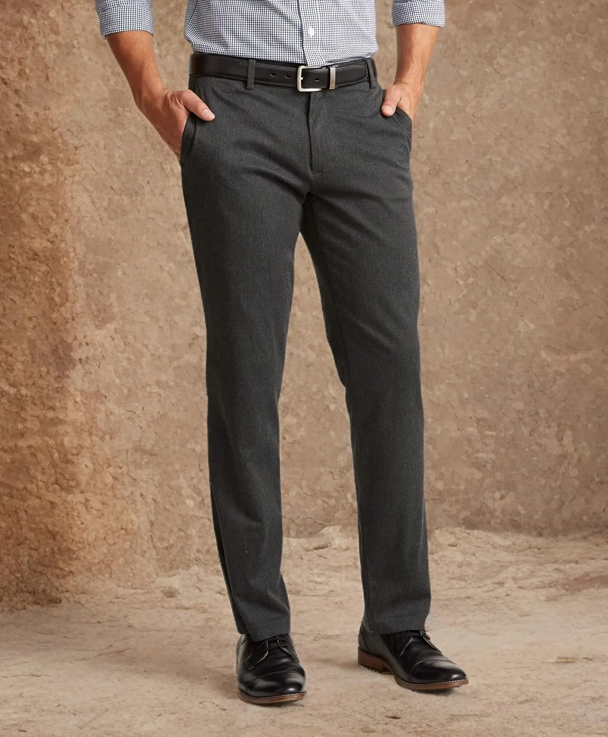 Dockers Men's Straight Fit Signature Lux Cotton Stretch Khaki Pant