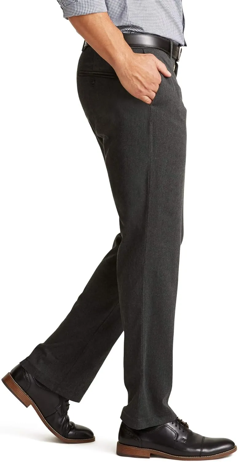 Dockers Men's Straight Fit Signature Lux Cotton Stretch Khaki Pant
