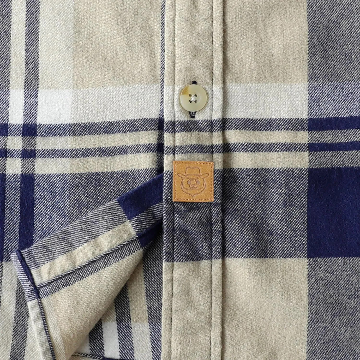 DubinikMens Flannel Shirts Long Sleeve Flannel Shirt for Men Warm Casual Soft Cotton Button Down Plaid Mens Flannel Shirt