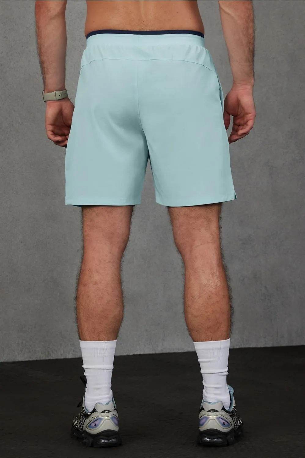 Fabletics Men's The Fundamental Short II (Lined), Workout, Running, Training, Gym, Yoga, Ultra Lightweight