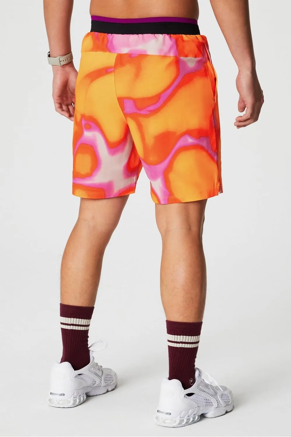 Fabletics Men's The Fundamental Short II (Lined), Workout, Running, Training, Gym, Yoga, Ultra Lightweight