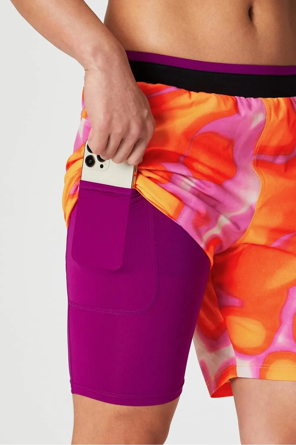 Fabletics Men's The Fundamental Short II (Lined), Workout, Running, Training, Gym, Yoga, Ultra Lightweight