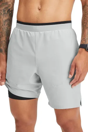 Fabletics Men's The Fundamental Short II (Lined), Workout, Running, Training, Gym, Yoga, Ultra Lightweight