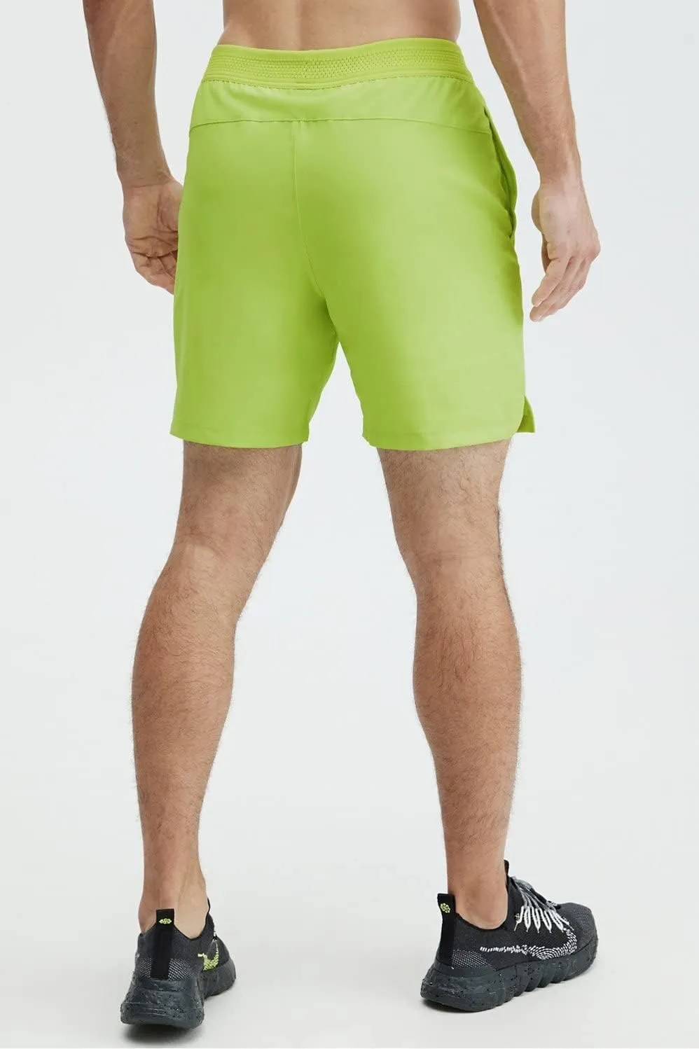 Fabletics Men's The Fundamental Short (Lined), Workout, Running, Training, Gym, Yoga, Ultra Lightweight, Athletic