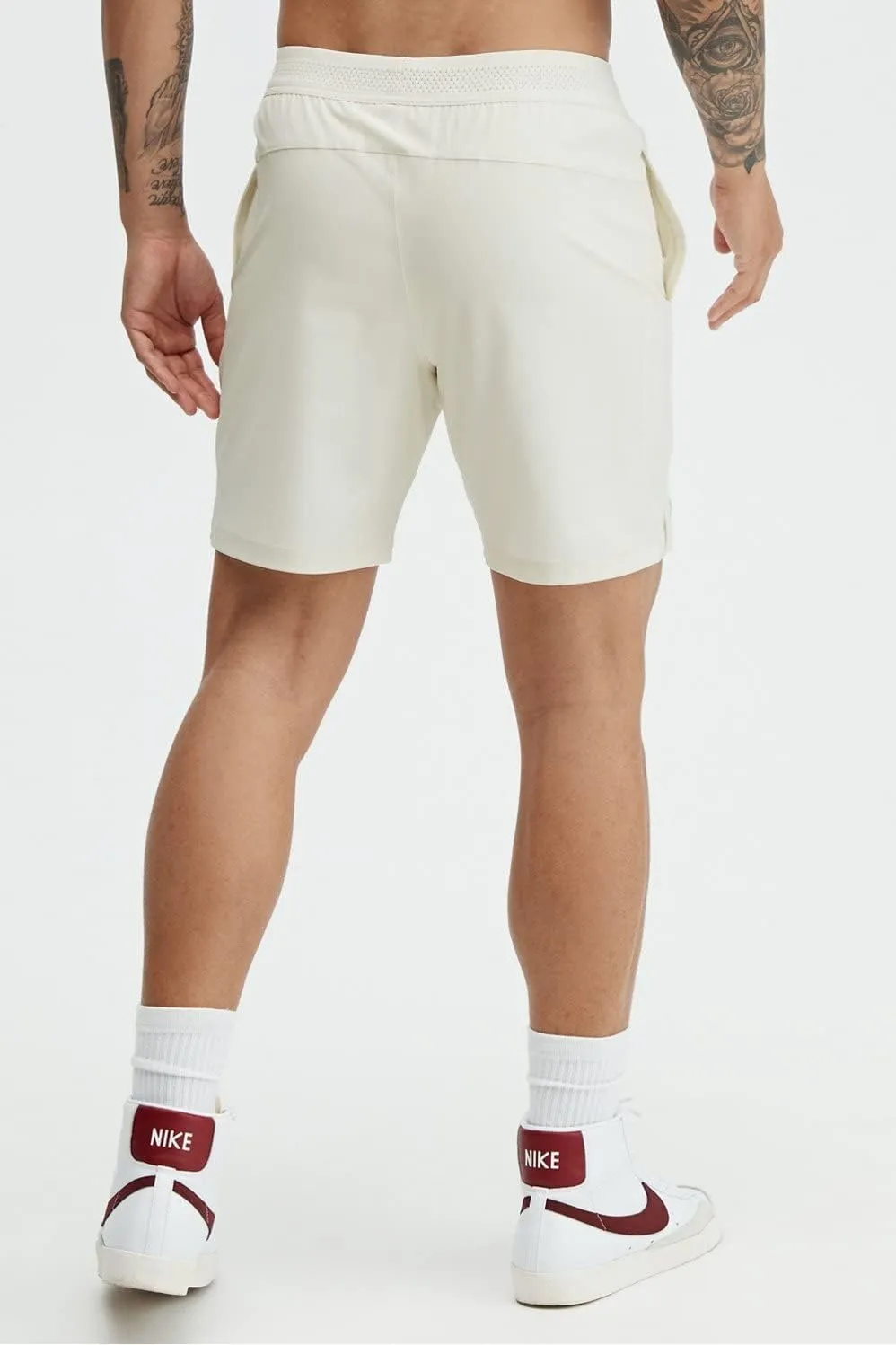 Fabletics Men's The Fundamental Short (Lined), Workout, Running, Training, Gym, Yoga, Ultra Lightweight, Athletic
