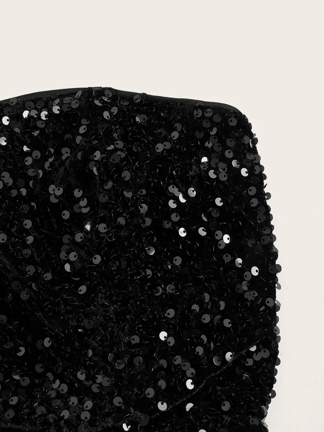 Floerns Women's Sequin Dress Sparkly Party Bodycon Mini Dress Strapless Tube Tops Dress