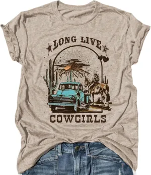 Funny Western Shirts for Women Cowboy Take Me Away Vintage Graphic Country T Shirt Teen Girls Summer Retro Tees Tops