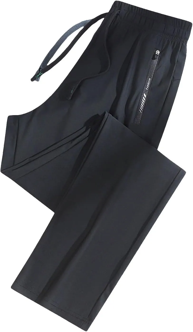 Glide Pants Unisex Stretch Quick Dry Pull On Hiking Yoga Golf Travel Pants Summer Athletic Breathable Workout Pant