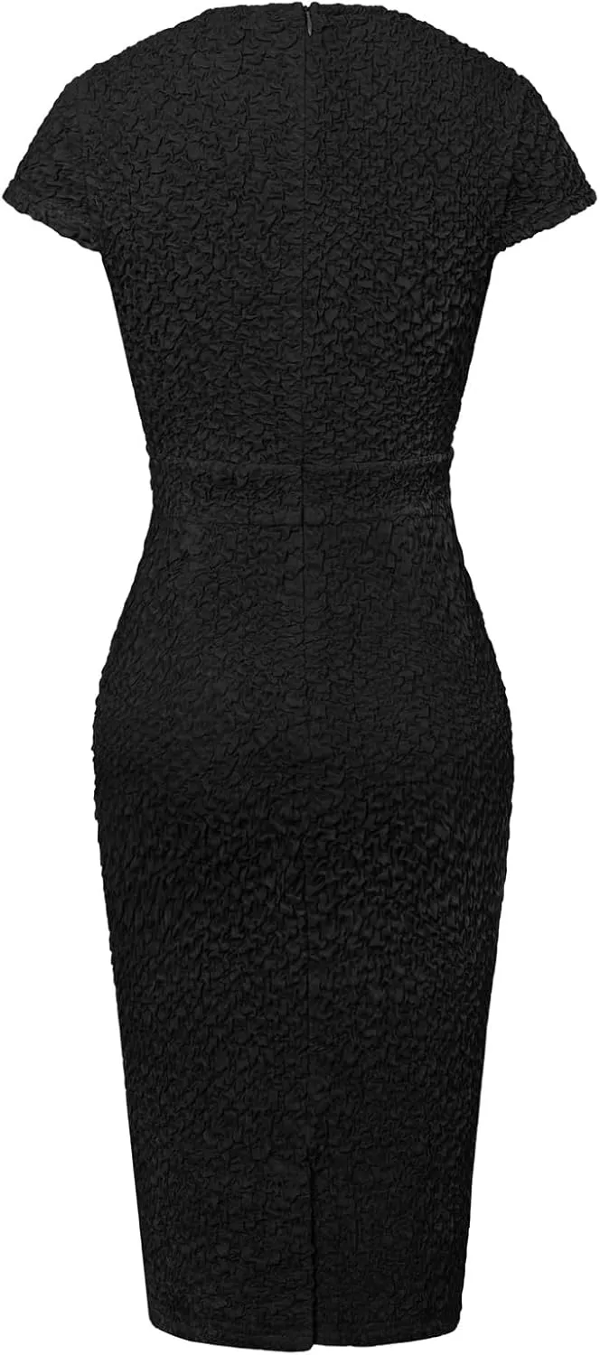 GRACE KARIN Dress Women Pencil Dress Cap Sleeve Pencil Dress