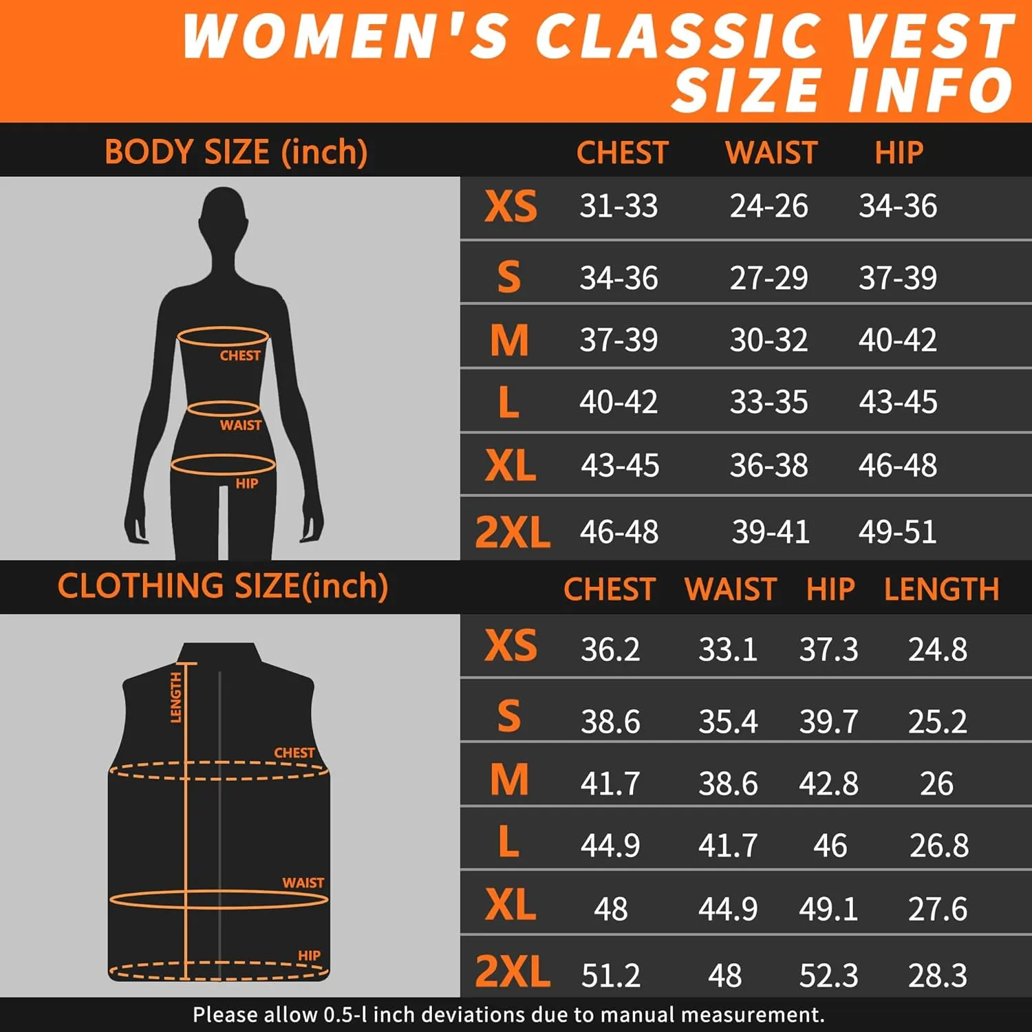Heated Vest Women, Fleece heated vest with battery pack included 7.4V 16000mAh