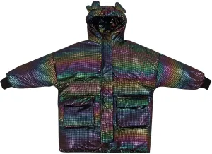 Kids Toddler Baby Girls Boys Winter Warm Thick Solid Cotton Long Sleeve Padded Jacket Coat Clothes Boys Coat 7