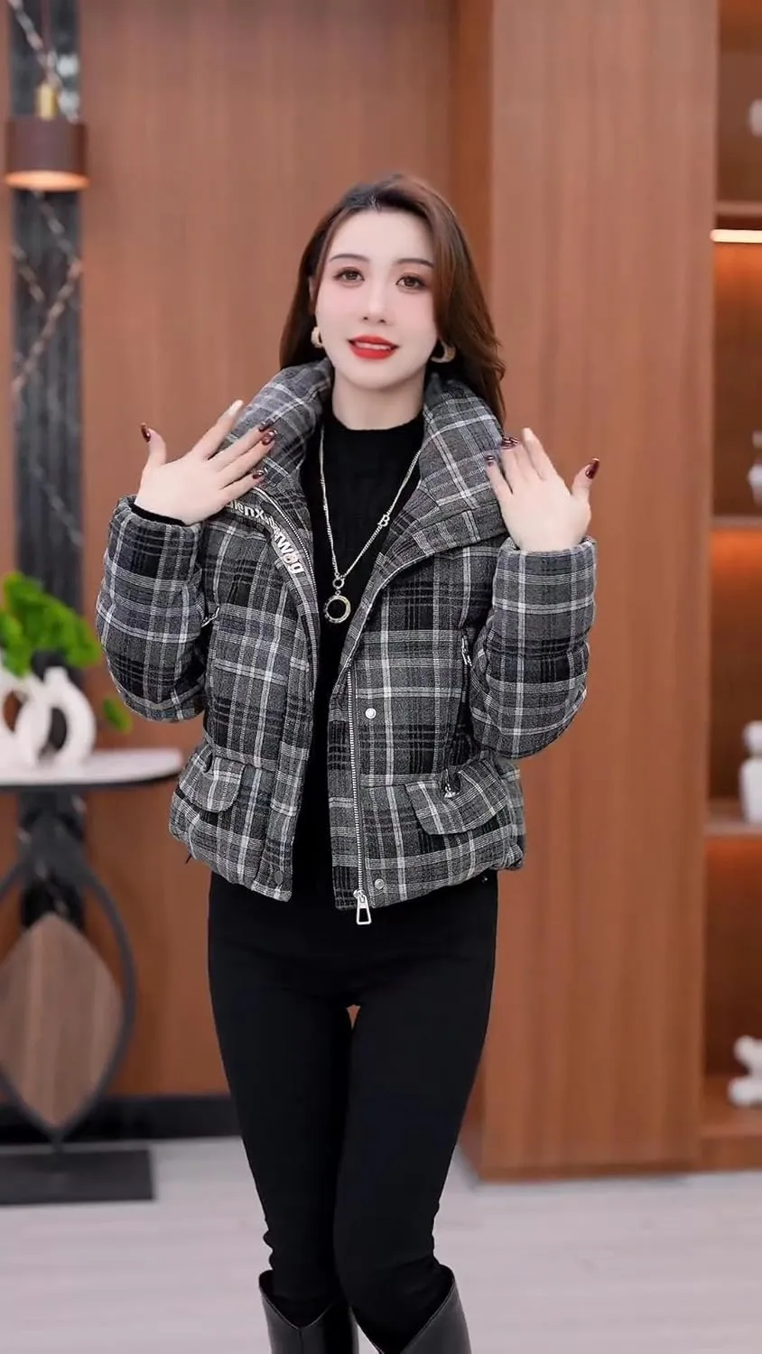 Korean-style Cotton Padded Jackets and Short Cotton Coats for Women in Autumn and Winter