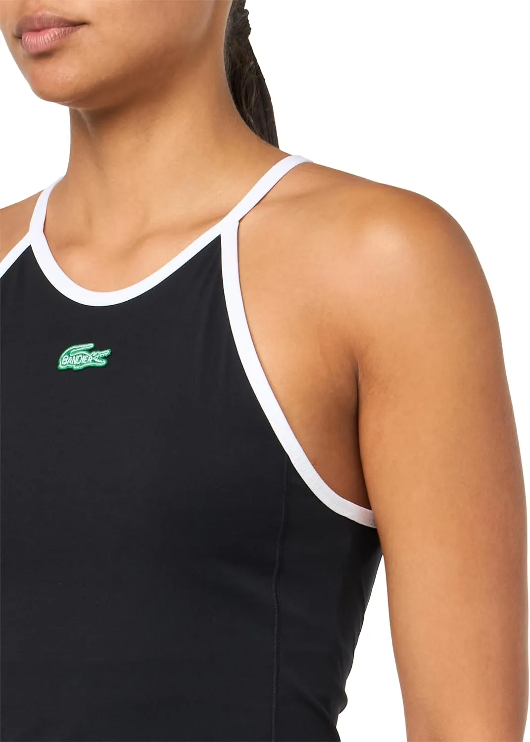 Lacoste Women's Halter Tank T-Shirt