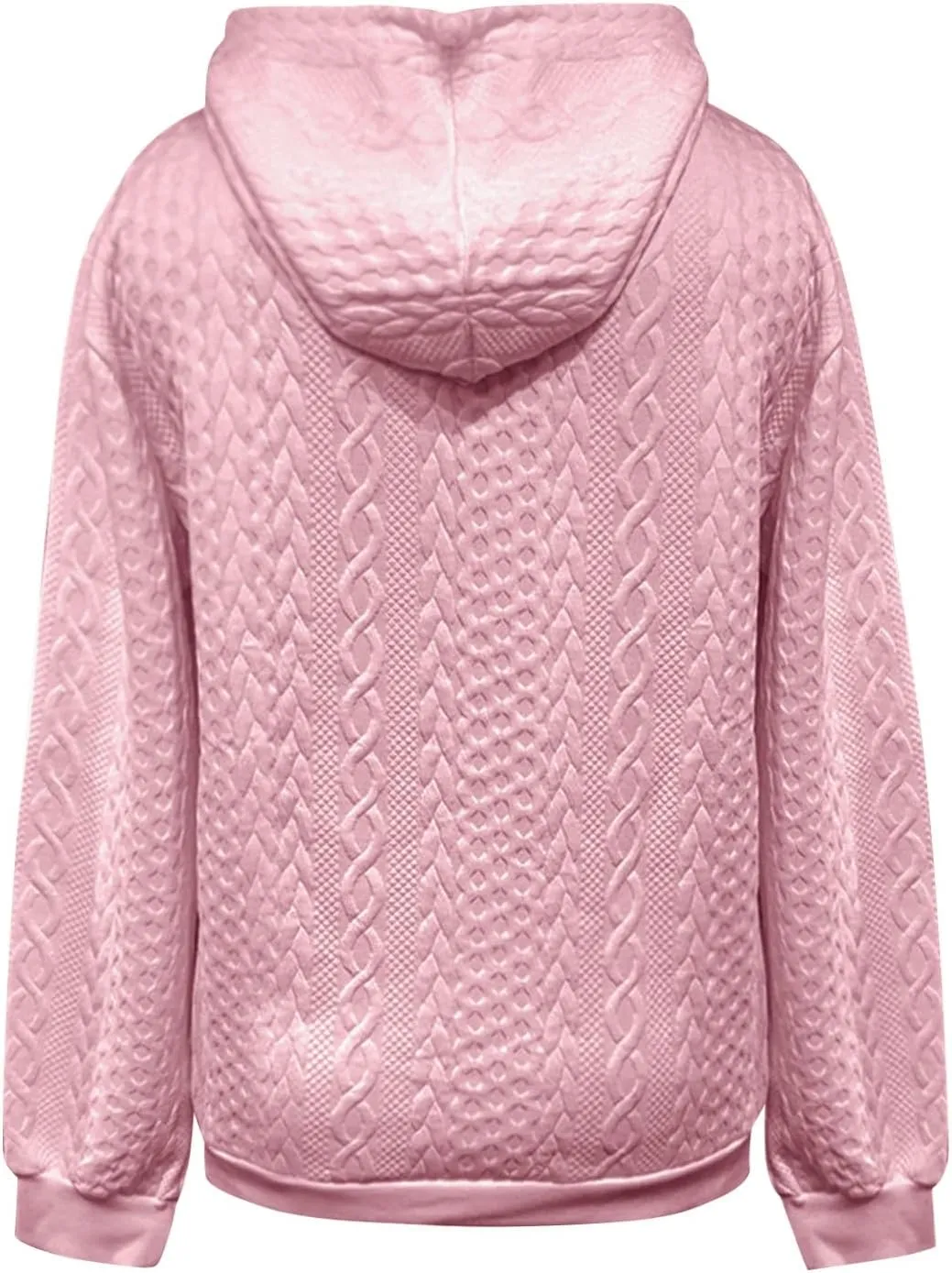 LCMTWX Winter Coats for Women Women's New Solid Hooded Thickened Jacquard Long Sleeve Color Block Patchwork Cardigan Winter