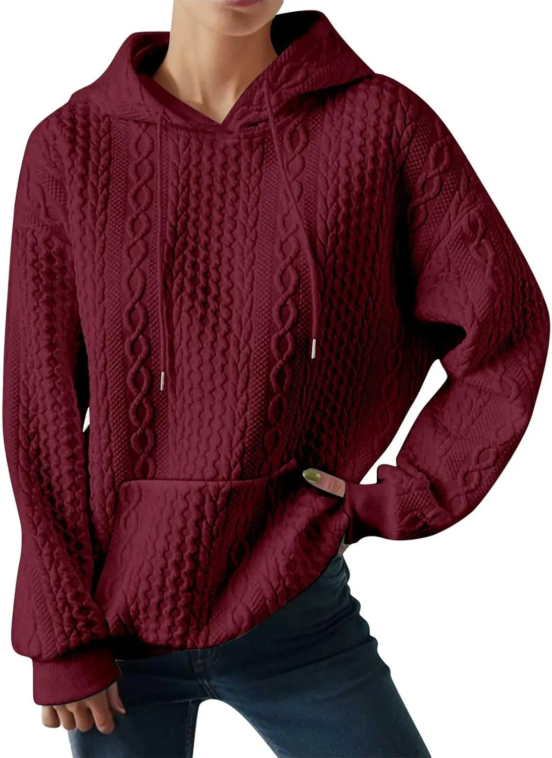 LCMTWX Womens Winter Jacket Coats Plush New Fabric Oversized Sweatshirt Loose Fit Long Sleeve Light Sweatshirt Loose Womens