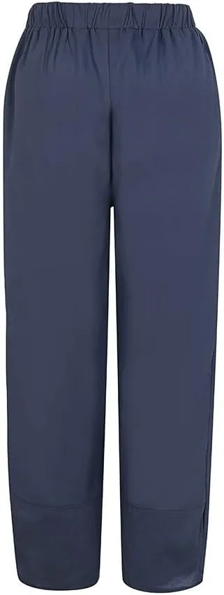 Linen Pants Wide Leg Trousers Trendy Lounge Pant Casual Elastic Waisted Linen Pants for Women Casual Work Pants