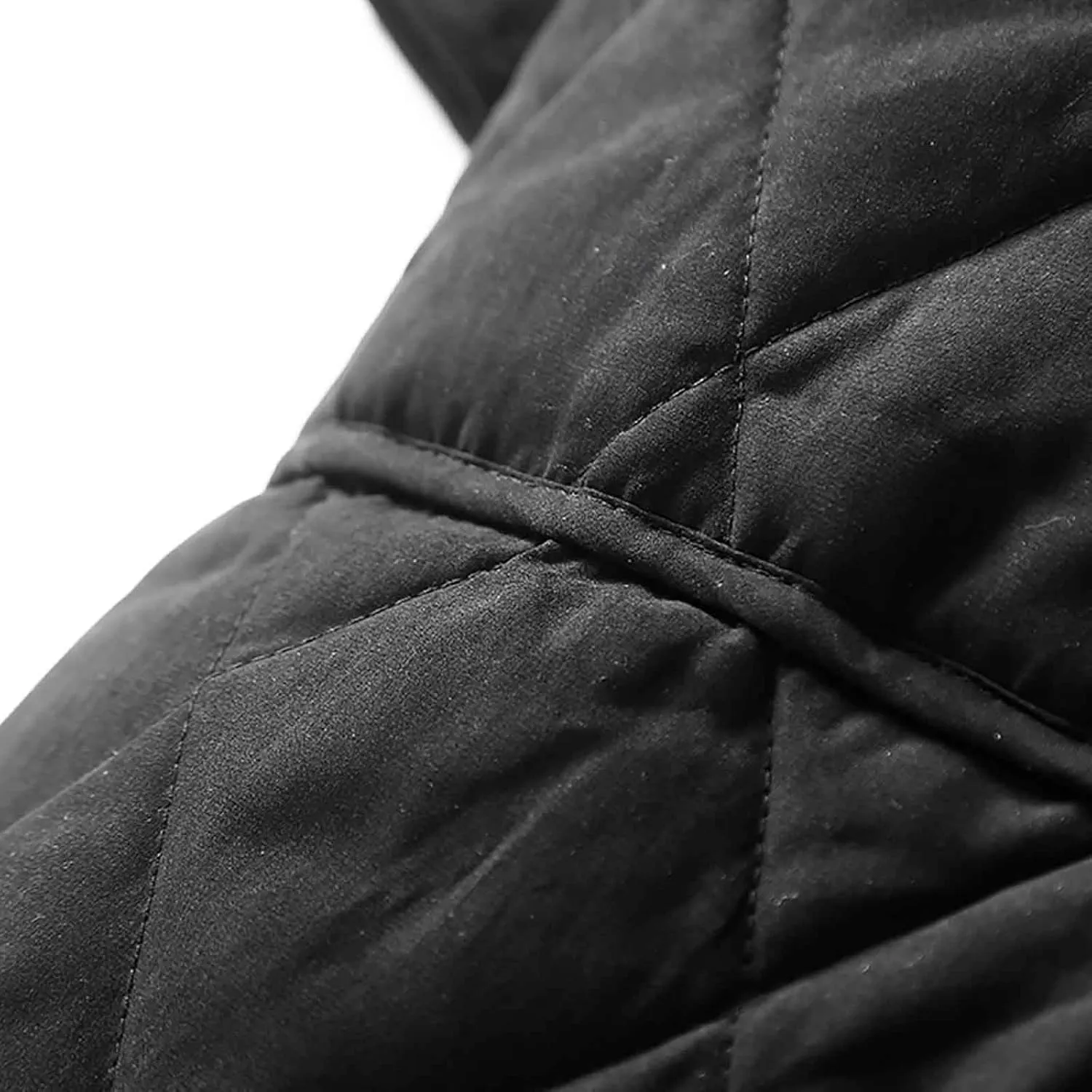 Long Puffer Jacket Women Maxi Length Quilted Lightweight Quilted Padded Coat Fall Winter Outerwear