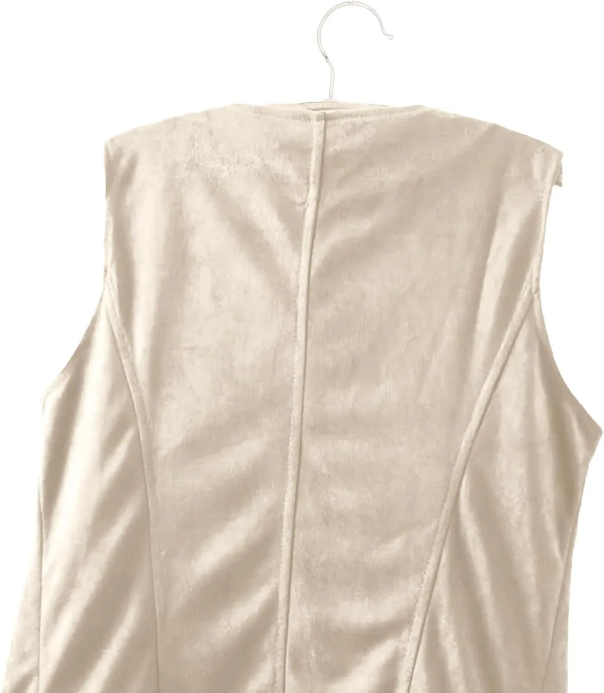 LYANER Women's Faux Suede Tassels Vest Cardigan Open-Front Vest Cardigan Jacket