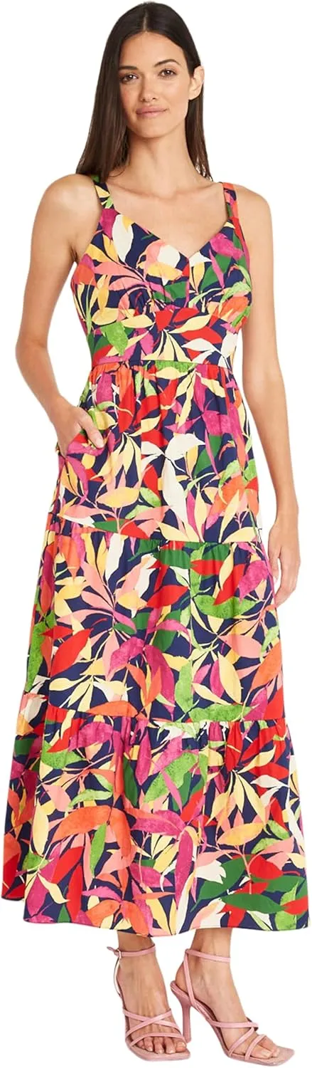 Maggy London Sleeveless V-Neck Maxi Pockets | Summer Dresses for Women