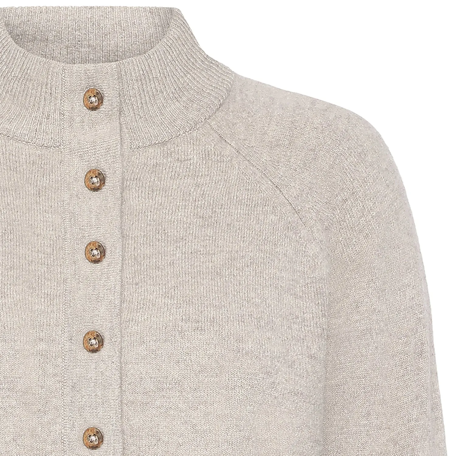 Mansted Hadid Yak Blend Button Placket