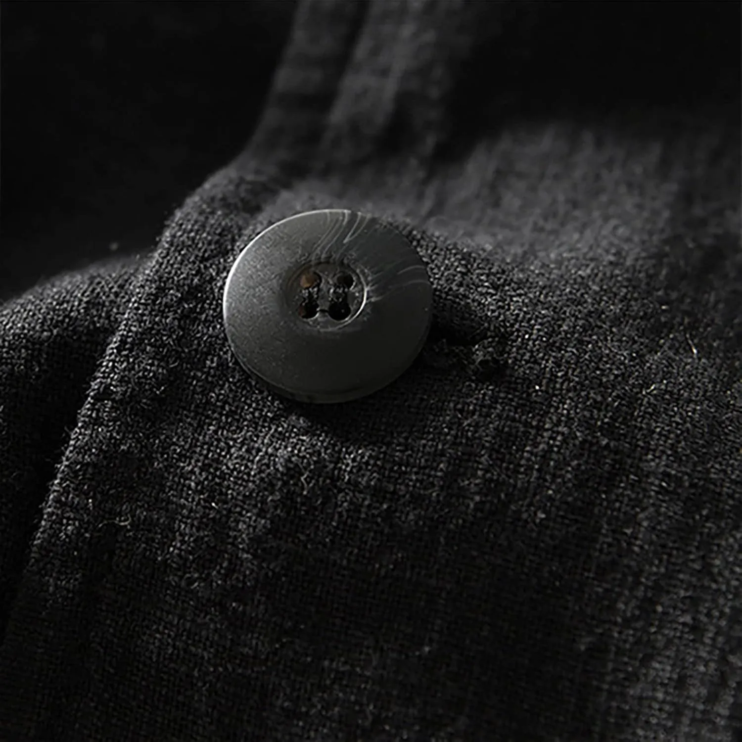 Mens Big and Tall Casual Linen Blazers Loose Fit Lightweight Button Up Suit Jackets Lapel Collar Tailored Sport Coats