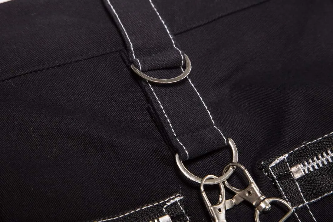 Men's Fashion Hip Hop Rock Punk Gothic Pants Street Dance Harem Pants