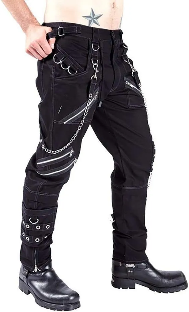 Men's Fashion Hip Hop Rock Punk Gothic Pants Street Dance Harem Pants
