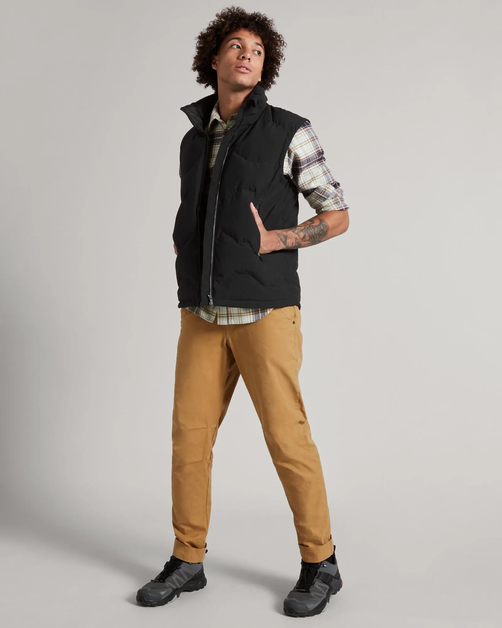 Men's Frisco X Down Vest - Black